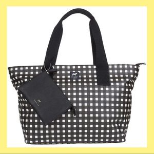 Dabney Lee Checkered Tote